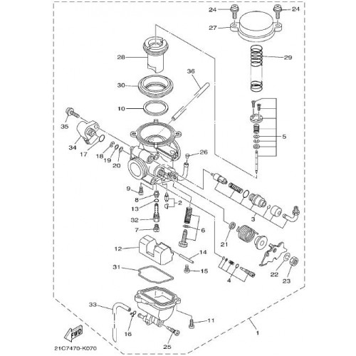 Yamaha fz16 deals carburetor price